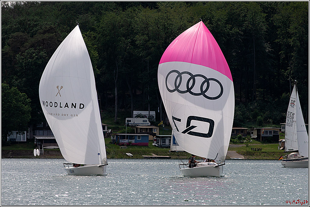 J70 - WOODLAND, 12.06.2021 Segelboot; Segeln; Woodland; Spinnaker; J70; Sorpesee; Sauerland